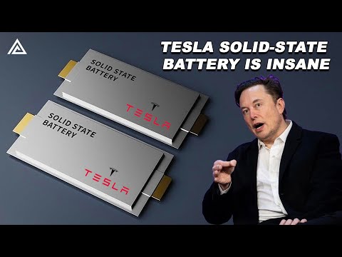 IT HAPPENED! Elon Musk Announces Super Solid-State Battery For Tesla 2025. MIX