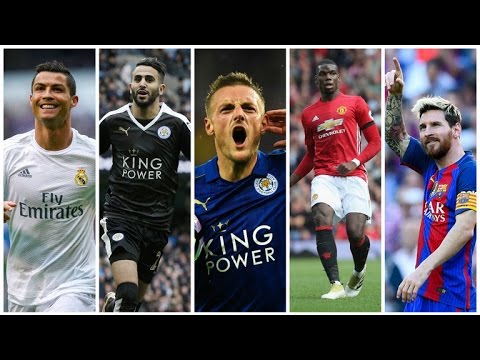 WATCH Ballon d&#039;Or: Riyad Mahrez, Paul Pogba, Jamie Vardy and Hugo Lloris on shortlist