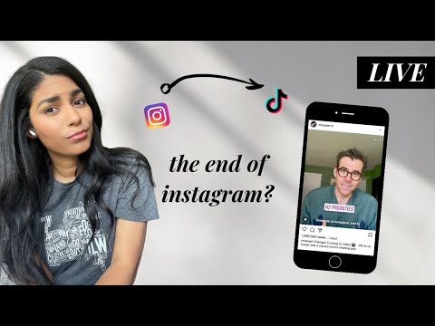 INSTAGRAM IS TURNING INTO TIKTOK ... let&#039;s discuss