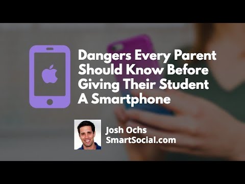 Dangers Every Parent Should Know Before Giving Their Student An iPhone or Android