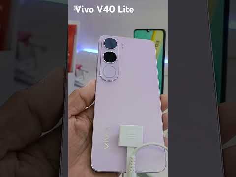 VIVO V40 Lite New Look Features, Design #vivo #smartphone