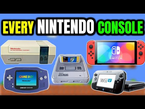 Every Nintendo Console Ever Released: A Journey Through Time!