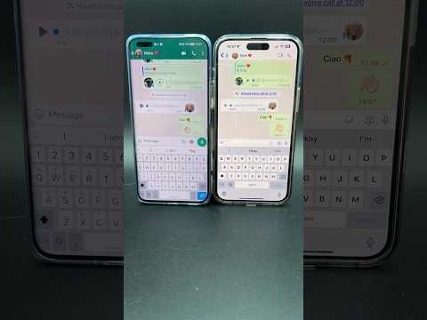 WHATSAPP ACCOUNT ON 2 PHONES!