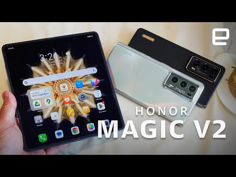 Honor&#039;s Magic V2 is the thinnest foldable phone yet