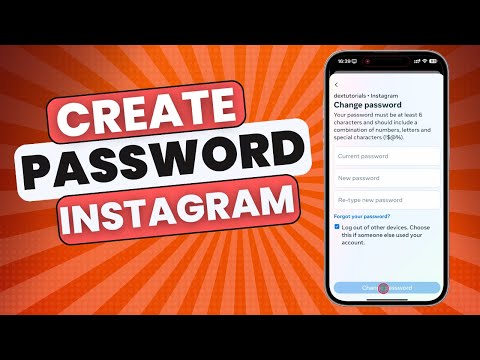 How To Create Password In Instagram