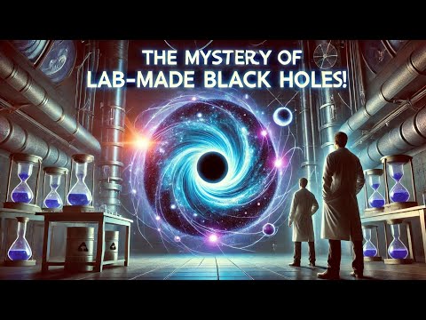 The Mystery of Lab-Made Artificial Black Holes | A Scientific Breakthrough or a Risky Experiment?