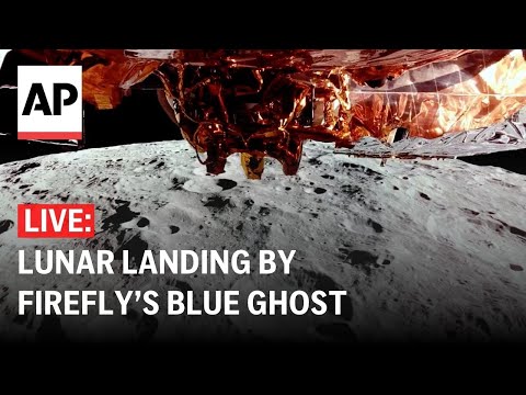 Blue Ghost moon landing LIVE: Firefly Aerospace spacecraft lands on the lunar surface