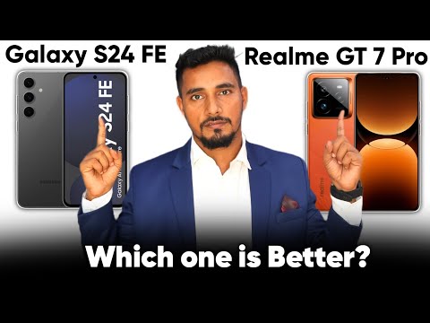 . Battle of the Titans: Galaxy S24 FE vs realme GT 7Pro – Which is Best for You?