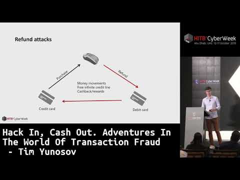 #HITBCyberWeek #CommSec Adventures In The World Of Transaction Fraud - Tim Yunosov