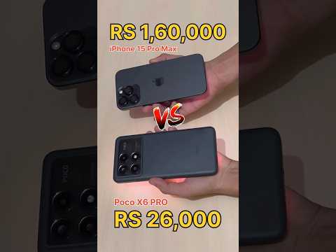 RS 1,60,000 Mobile😈 vs 26,000 Mobile vs POCO X6 PRO vs iPhone 15 - FREEFIRE TEST #freefire #shorts