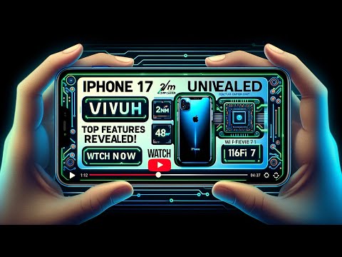 First Look: iPhone 17 Unveiled! 2nm Tech, Enhanced Cameras, &amp; Next-Gen Wi-Fi! What’s New &amp; Improved?