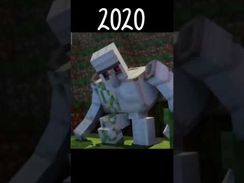 Minecraft Iron Golam Evolution 😮🙂👌💪#minecraft #short #mythpat #loggyhindustanigamer #technogamerz