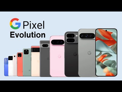 Evolution of Google Pixel (UPDATED)