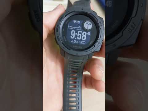 Garmin Watch Instinct Bug/Freeze And SIMPLE Fixes.