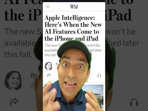 Apple Intelligence: Review! How Generative AI in Phones Could Revolutionize the Industry. #shorts