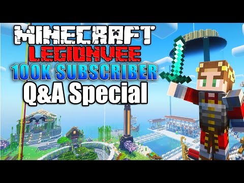 100K Subscriber Special - LegionVee Q&amp;A / Minecraft Worlds Tour!