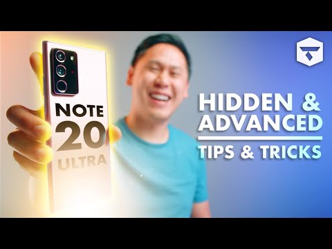 TOP SAMSUNG GALAXY NOTE 20 &amp; NOTE 20 ULTRA 5G TIPS - HIDDEN &amp; &quot;ADVANCED FEATURES&quot;