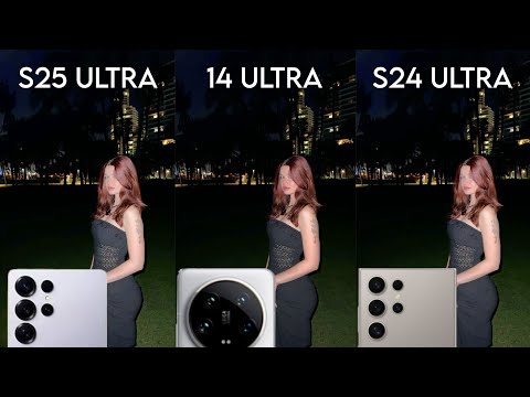 Samsung Galaxy S25 Ultra vs Xiaomi 14 Ultra vs Galaxy S24 Ultra | Camera Test Comparison