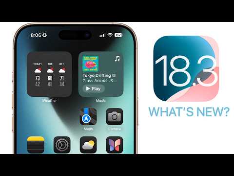 iOS 18.3 Released - What&#039;s New?