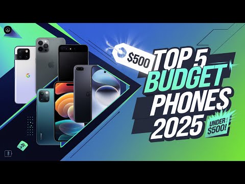 Top 5 Budget PhonesUnder $500! in 2025 On Amazon - Must Watch And Buy With Link - IDeal Selection