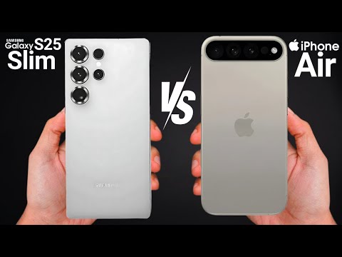 Samsung Galaxy S25 Slim vs Apple iPhone 17 Air: The Slim Phone BATTLE is HERE!