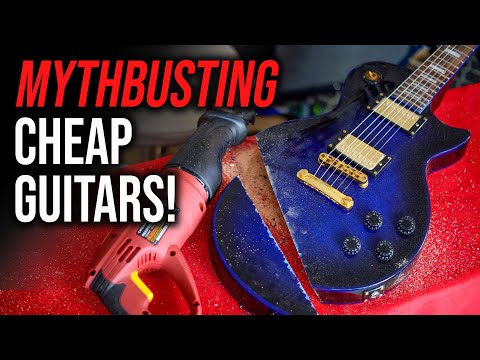 I&#039;m SICK AND TIRED of this CHEAP GUITAR MYTH