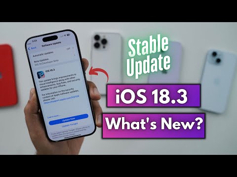 iOS 18.3 Released | What’s New?