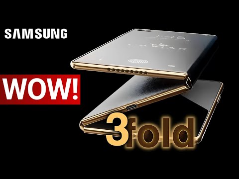 Samsung First Triple Folding Phone - IT&#039;S OFFICIAL!!