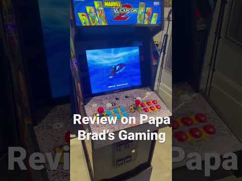 Arcade1Up Marvel vs. Capcom Review on Papa Brad’s Gaming!