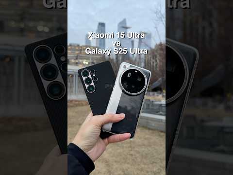 Xiaomi 15 Ultra vs Galaxy S25 Ultra Zoom Test!