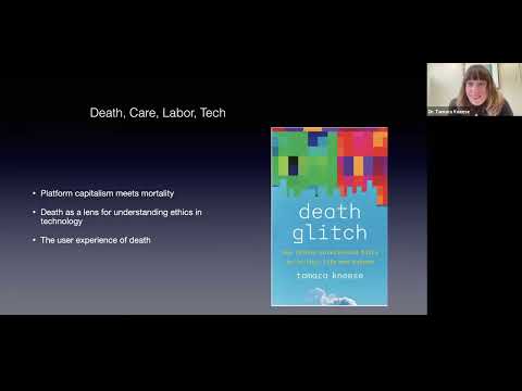 Dr. Tamara Kneese on Death Glitch (virtual)