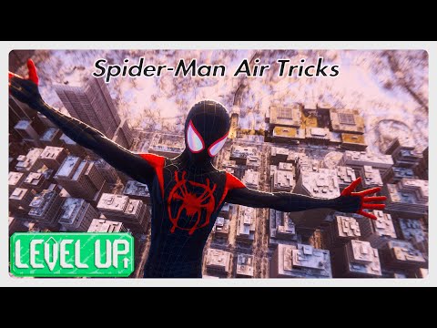 Miles Morales PS5 Air Tricks Tutorial + Gameplay