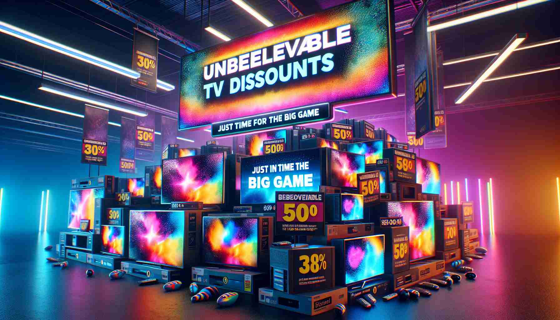 Unbelievable TV Discounts Just in Time for the Big Game! Don’t Miss Out! 