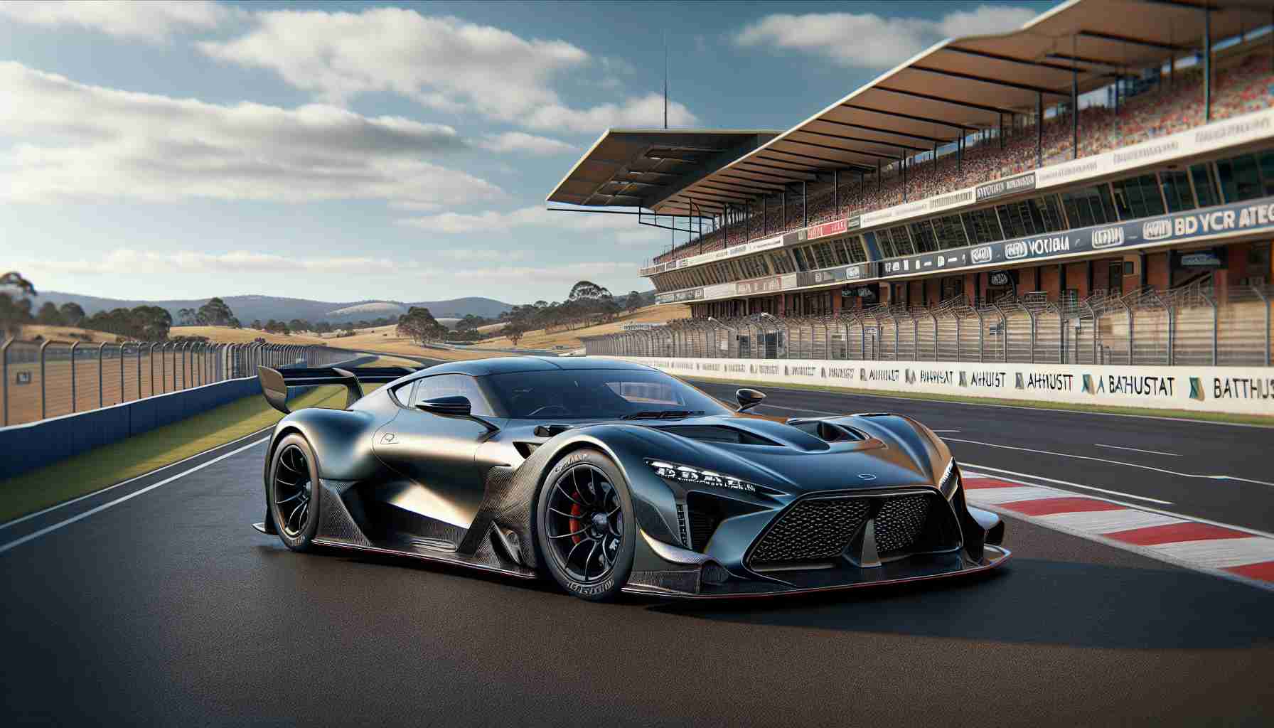 Unleashed: The Korean Supercar That Roared Into Bathurst with a V8 Engine! 