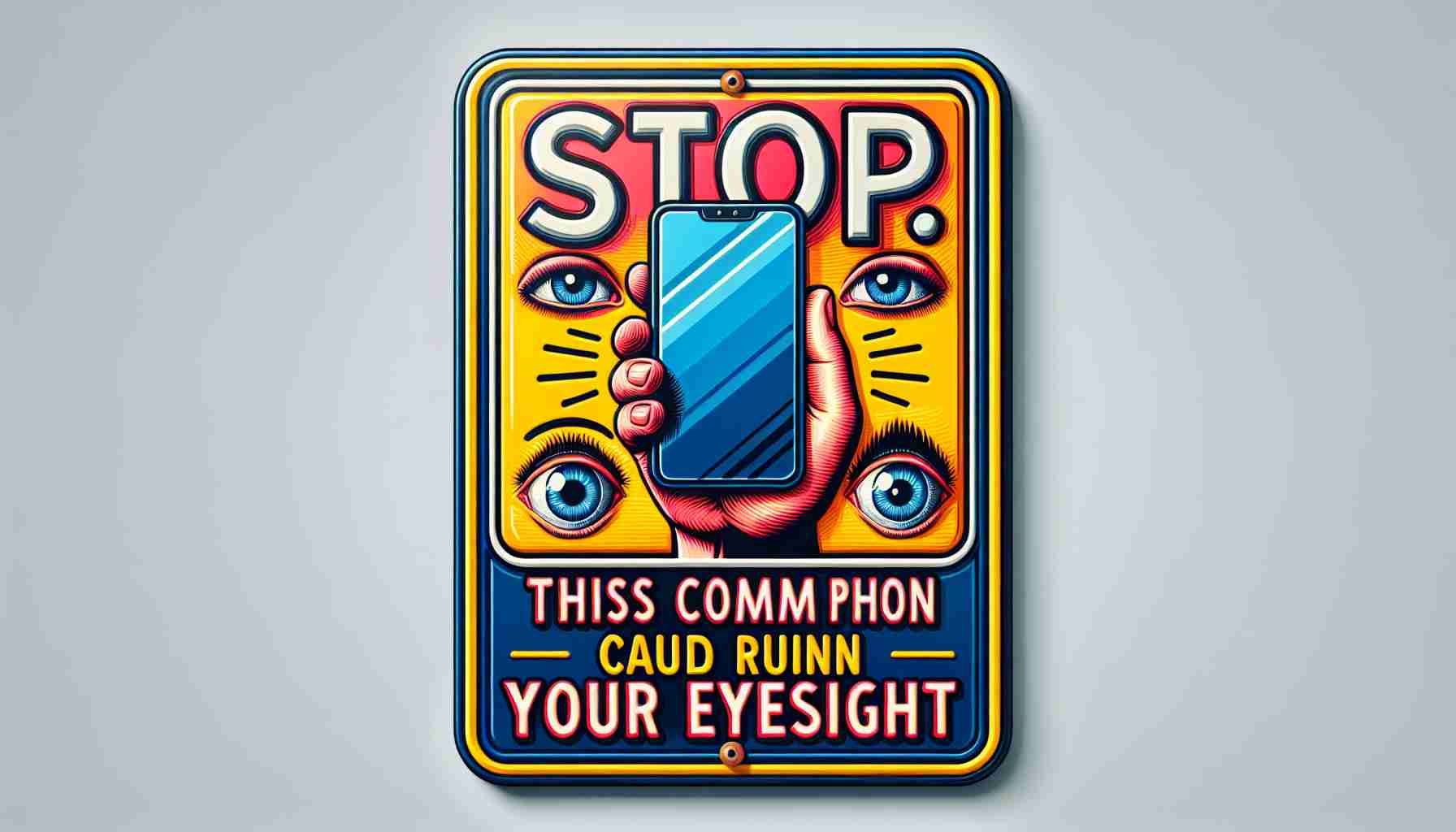 Stop! This Common Phone Habit Could Ruin Your Eyesight 