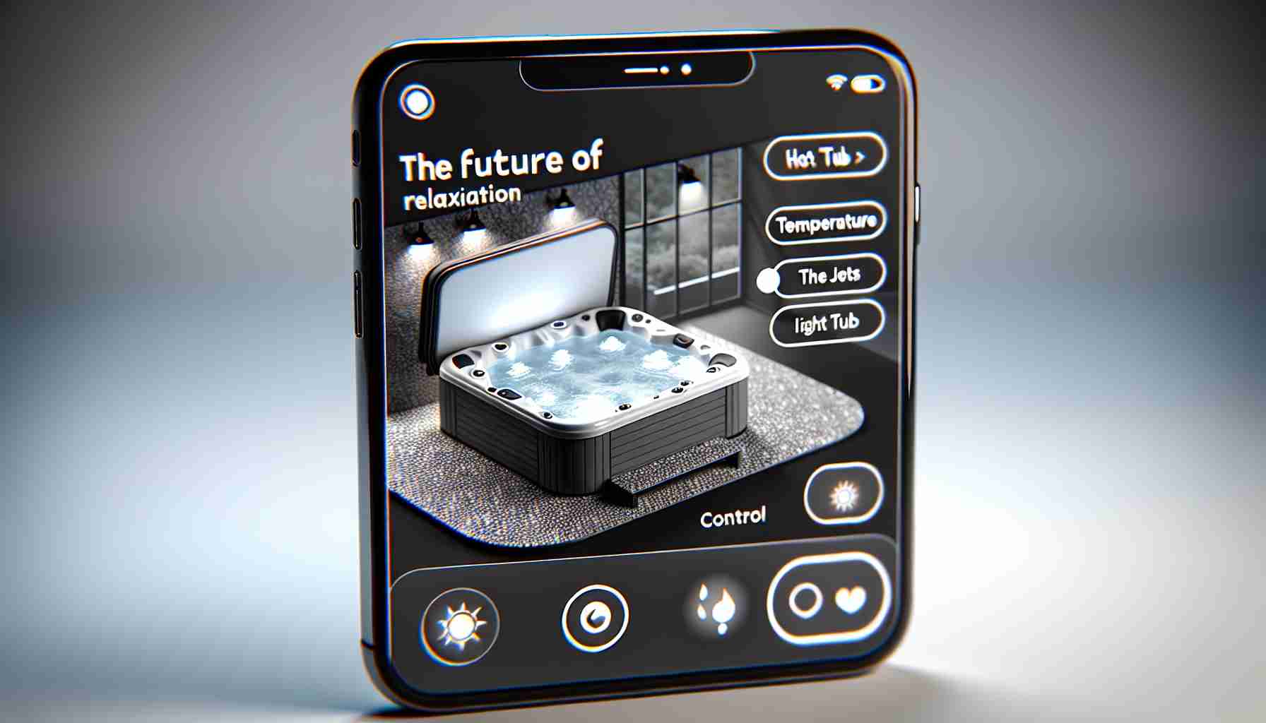 Revolutionary iOS App: Control Your Hot Tub From Anywhere. The Future of Relaxation is Here! 