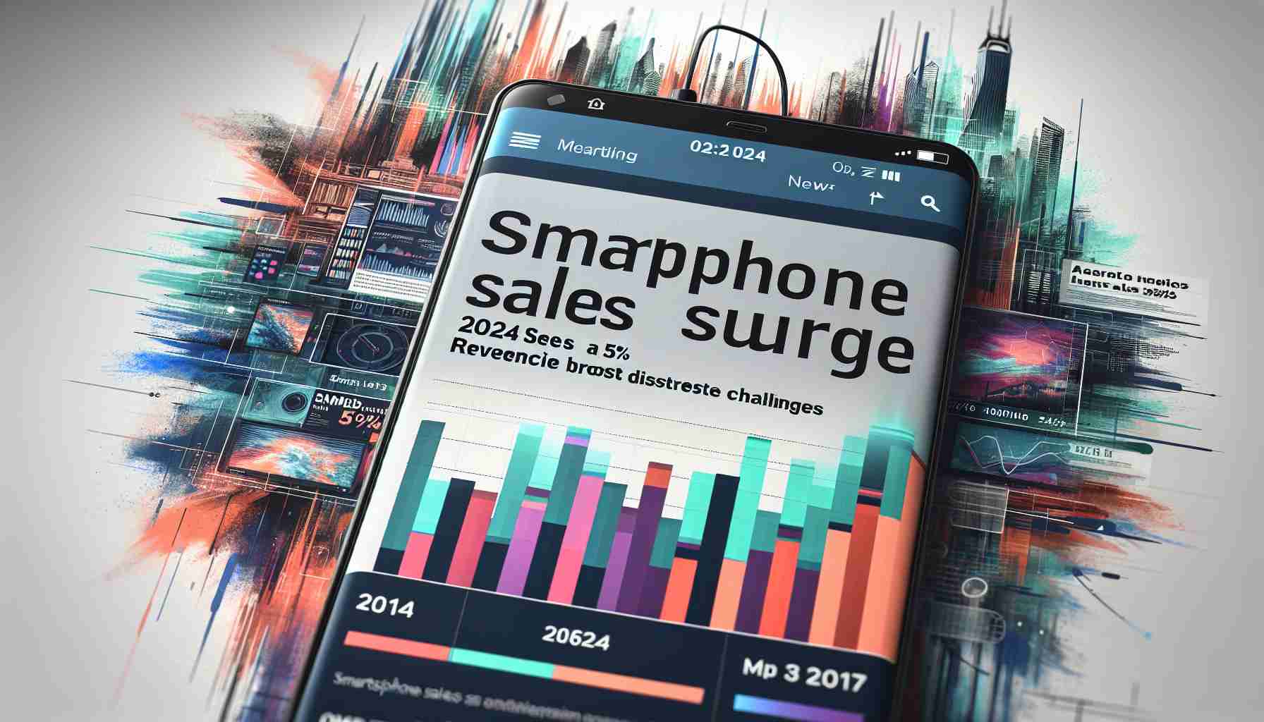 Smartphone Sales Surge: 2024 Sees a 5% Revenue Boost Despite Challenges! 