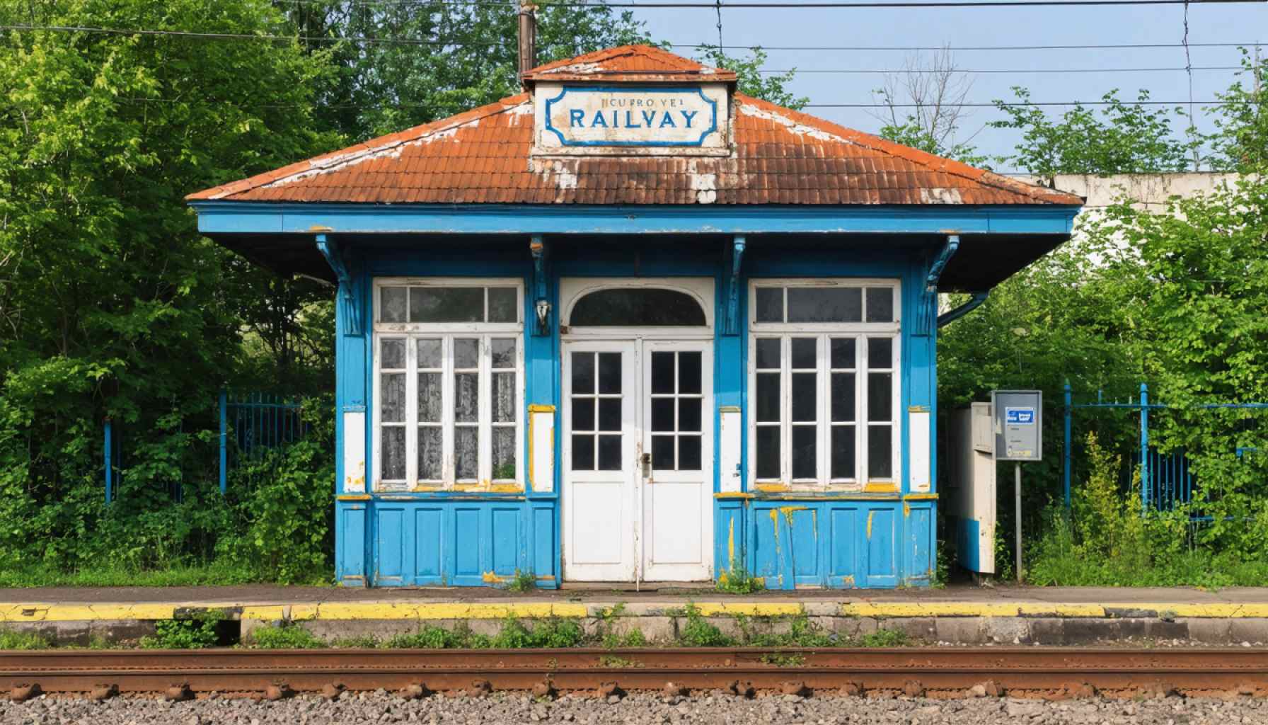 Discover the Colorful Past of a Forgotten Railway Station 