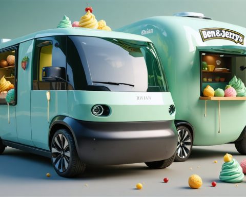 Electrifying Sweetness: Rivian and Ben & Jerry’s Debut Eco-Friendly Ice Cream Trucks