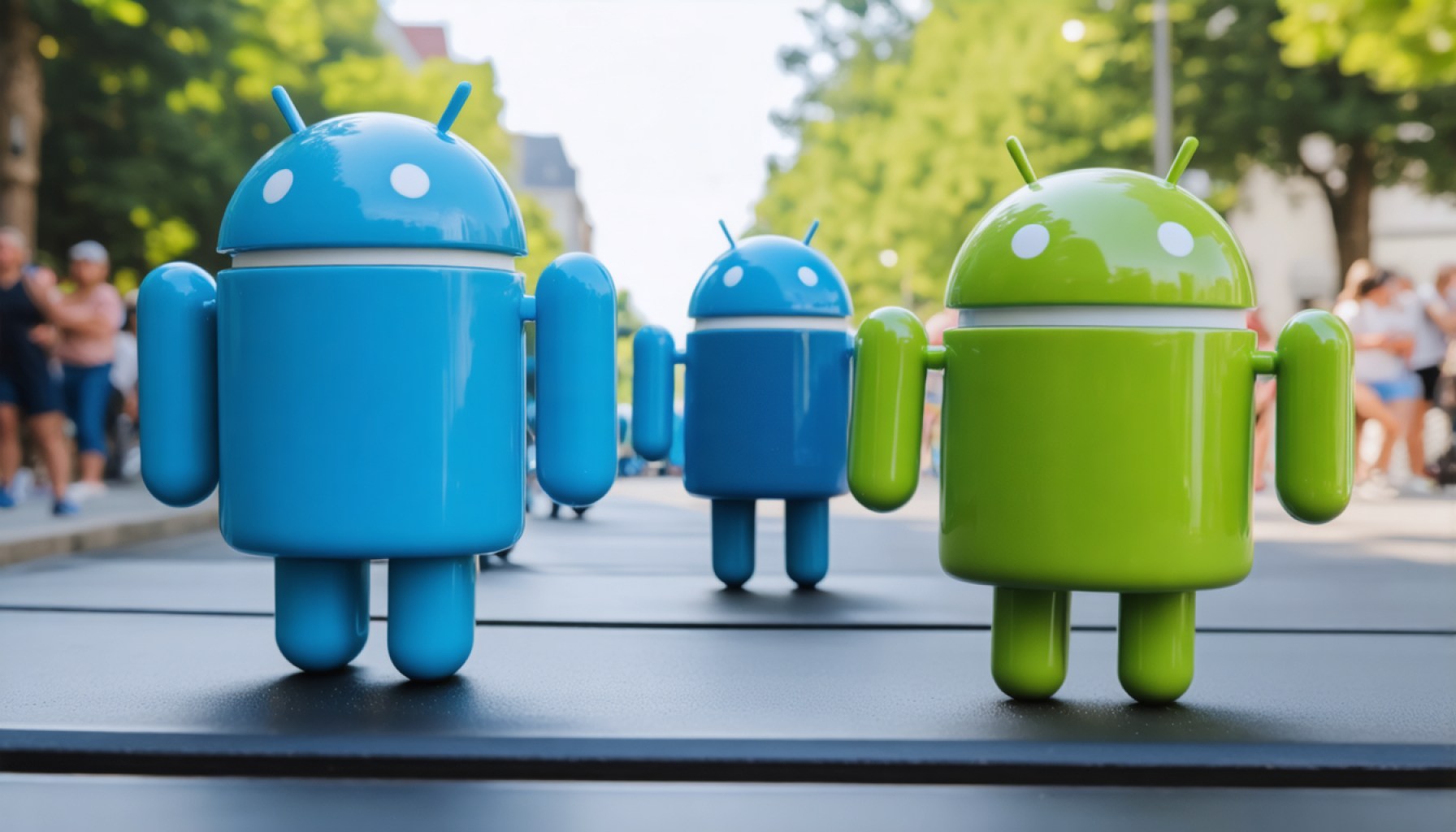 The Great Android Race: Samsung Catches Up as Google Speeds Ahead 