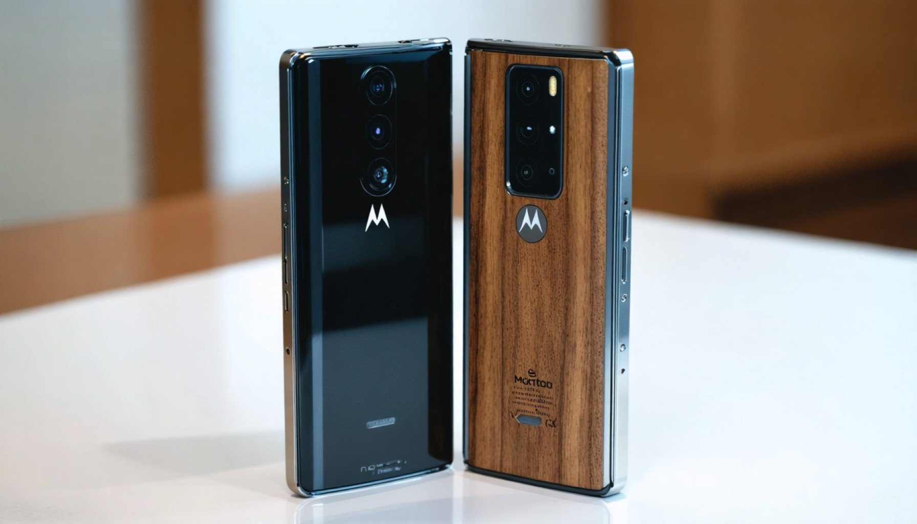 Le Retour de l'Iconique Flip : Moto Razr 60 Ultra Évoque un Design en Bois Exquis 